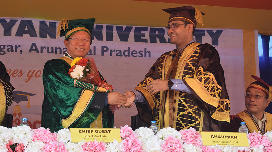 2nd Convocation of Himalayan University 32